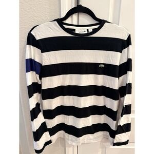 Lacoste Men's Regular Fit Striped Shirt. Small